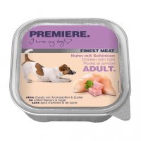Premiere Finest Meat Adult Huhn mit Schinken Nassfutter