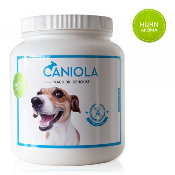 Caniola Natürliche Nahrungsergänzung für Hunde bei Arthrose