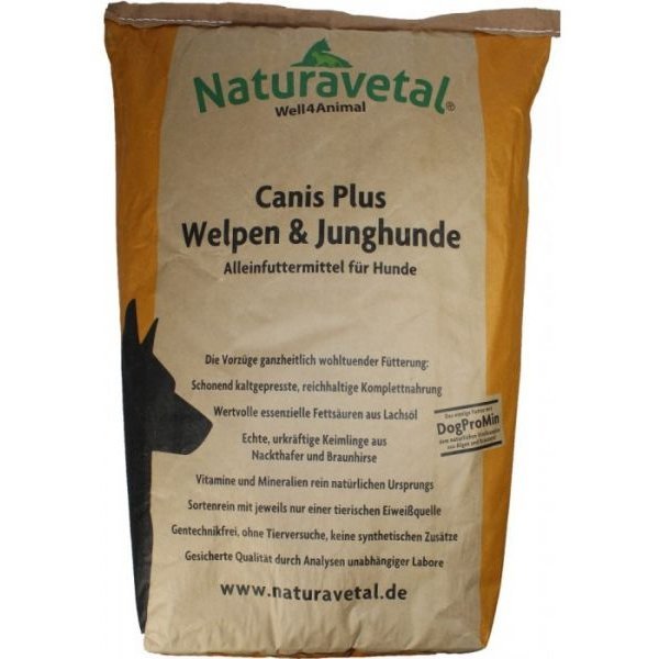 Naturavetal Canis Plus Welpen & Junghunde Brocken & Kroketten ... - HunD Trockenfutter Naturavetal Canis Plus Welpen JunghunDe