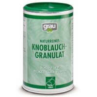 Grau Knoblauch-Granulat