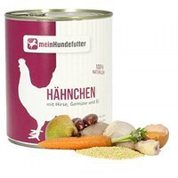 Mein Hundefutter Hähnchen mit Hirse, Gemüse und Ei