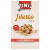 RINTI Filetto in Jelly Frischebeutel Huhn & Rind