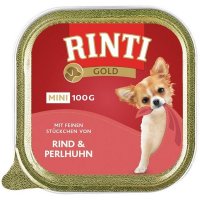 RINTI Gold mini Rind & Perlhuhn