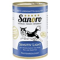 Sanoro Sensitiv Light - Rind mit Reis und Karotten