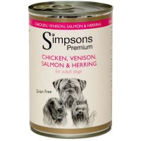 Simpsons Premium Chicken, Venison, Salmon & Herring