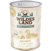 Wildes Land Bio Ente mit Süßkartoffeln